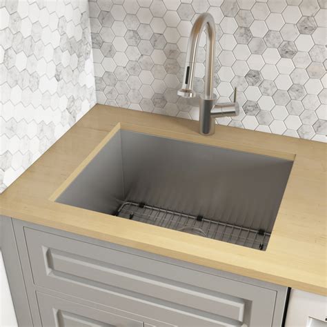 stainless steel sink for 24 inch cabinet|minimum cabinet size for sink.